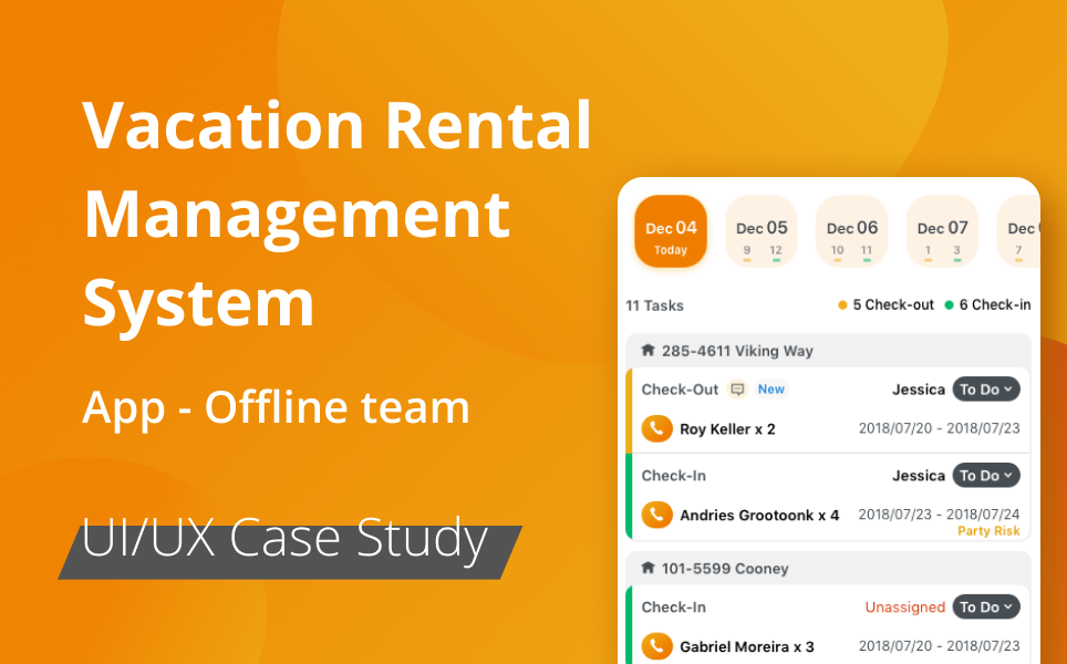 Vacation Rental Management System(SaaS) - App